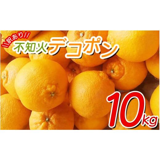 ふるさと納税 果物類 みかん 和歌山県 北山村 ＼光センサー選別/ 訳あり ちょこっと訳あり不知火デコポン 約10kg ご家庭用 2026年2月中旬より順次発送予定(…
