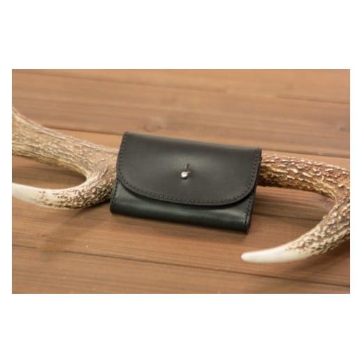 ふるさと納税 小物 兵庫県 福崎町 本革 名刺入れ 日本製 レザー 革製品 高級 ビジネス Bliss ピット鞣し WH-07 ブラック ブラック