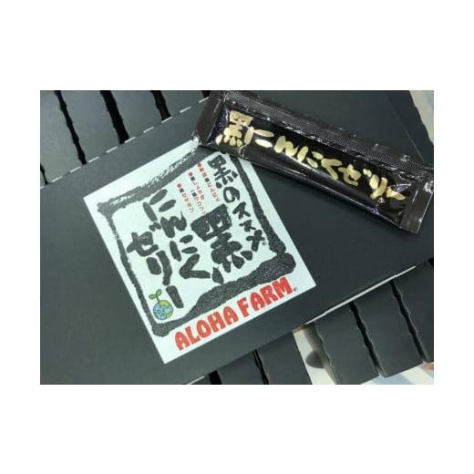 ふるさと納税 栃木県 那須町 ALOHA FARM　黒のススメ!　熟成黒にんにくゼリー〔P-2〕≪ニンニク ゼリー 温活 ≫ 
