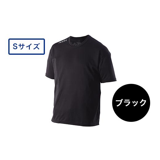 ふるさと納税 服 新潟県 長岡市 I4-04E カラー:ブラック サイズ:S リカバリーウェア A.A.TH/ ハーフTシャツ(品番:AAJ99301) カラー:ブラック サイズ:S