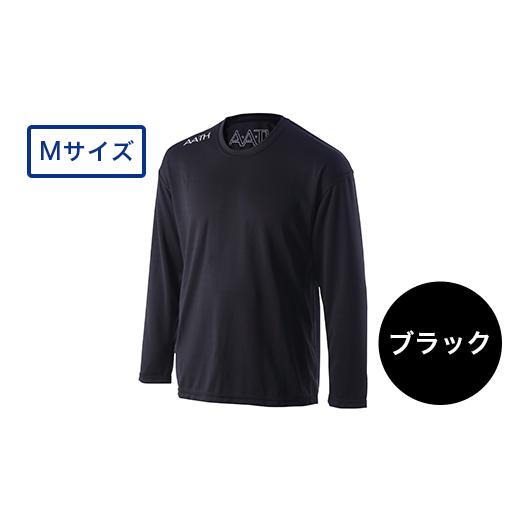 ふるさと納税 服 新潟県 長岡市 I4-05H カラー:ブラック サイズ:M リカバリーウェア A.A.TH/ ロングTシャツ(品番:AAJ99302) カラー:ブラック サイズ:M