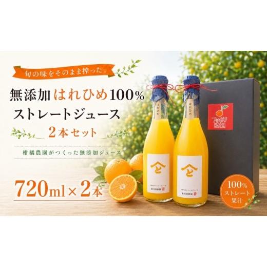 ふるさと納税 果汁飲料 みかん 香川県 観音寺市 果樹園直送 無添加 はれひめ100%ストレートジュース2本セット 果汁飲料 みかんジュース