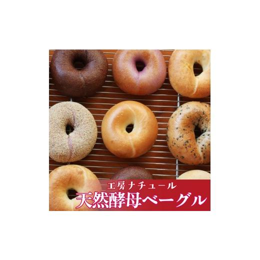 ふるさと納税 パン 高知県 佐川町 『工房ナチュール』の天然酵母ベーグルセット12個(12月発送) 12月発送