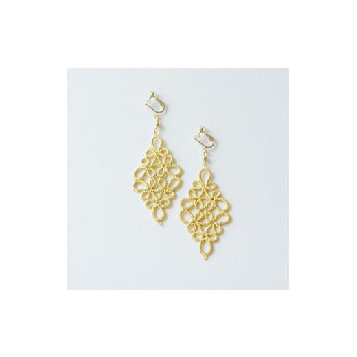 ふるさと納税 イヤリング 石川県 金沢市 金箔ジュエリーGold-Knot イヤリング「フラジオレット」 石川 金沢 加賀百万石 加賀 百万石 北陸 北陸復興 北陸支援_1