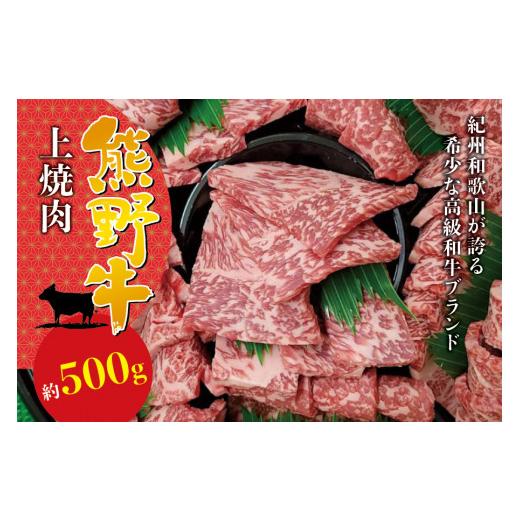 ふるさと納税 和歌山県 北山村 希少和牛 上焼肉 約500g [冷蔵] 焼肉 牛肉