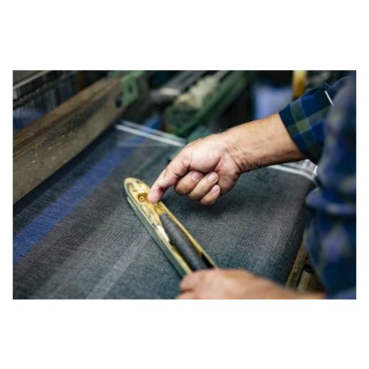 ふるさと納税 織物・繊維品 東京都 八王子市  現代の名工 シルクウールの軽やかボーダーストール| ショール シルク ウール 軽量 高級 ギフト おしゃれ 送料無…_5