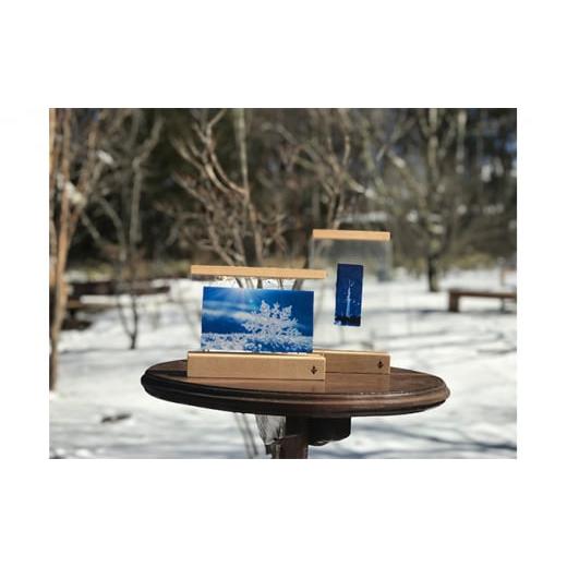 ふるさと納税 雑貨・日用品 長野県 原村 無垢の木の フォトフレーム セット メープル メープル