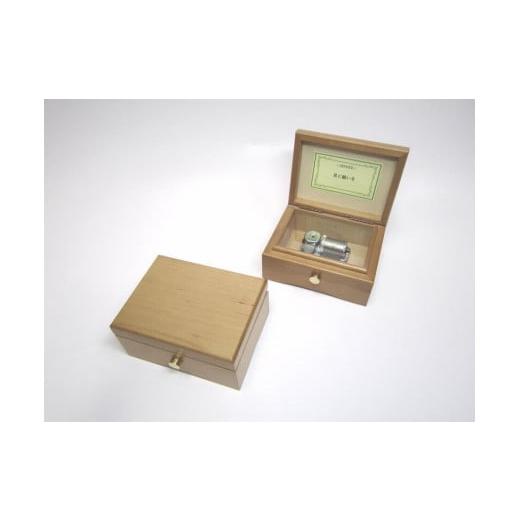 ふるさと納税 楽器 長野県 下諏訪町 009-009 23弁オルゴール 木製BOX 箱:メープル 箱:メープル