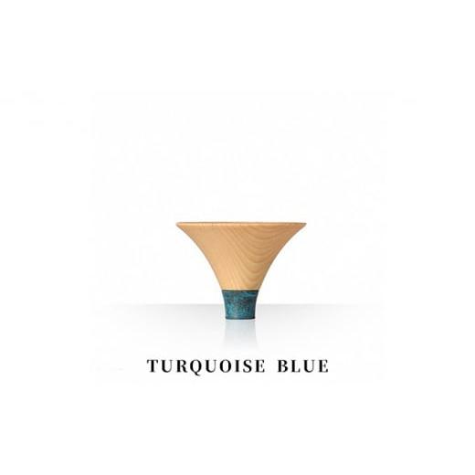 ふるさと納税 民芸品・工芸品 富山県 高岡市 Guinomi Sake Cup FUJI KISEN(SHORT series) TURQUOISE BLUE FAD-1500 TURQUOISE BLUE