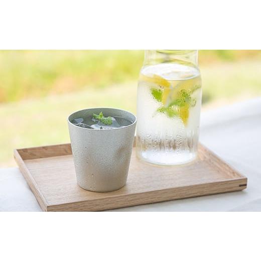 ふるさと納税 食器・グラス タンブラー 富山県 高岡市 タンブラー 能作 NAJIMIタンブラー 錫 酒器 おしゃれ 贈り物 ギフト プレゼント 贈答 コップ 日本製 ビ…の画像