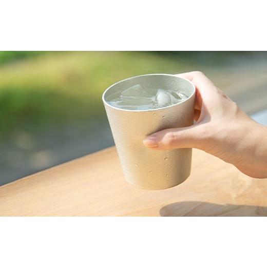 ふるさと納税 食器・グラス タンブラー 富山県 高岡市 タンブラー 能作 NAJIMIタンブラー 錫 酒器 おしゃれ 贈り物 ギフト プレゼント 贈答 コップ 日本製 ビ…の画像