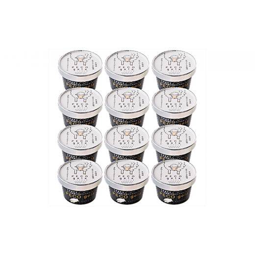 限定品 ふるさと納税 北海道 赤平市 【3ヶ月連続お届け】ぺこ・ジェラ〜北海道赤平産羊乳アイスクリーム〜100ml×12個 【I7674384729】(27030円)