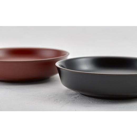 ふるさと納税 食器・グラス 皿 岩手県 二戸市 滴生舎 浄法寺漆器 7寸盛鉢(溜)/漆器 器 食器 盛鉢 伝統工芸品 国産漆