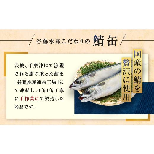 ふるさと納税 缶詰・瓶詰 魚貝類 茨城県 大洗町 さば缶詰 水煮 190g 24