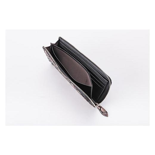 ふるさと納税 財布 山形県 新庄市 LUEGO Petite et プティエ ジップロングウォレット チェリーブロッサム 入学祝い 卒業祝い 就職祝い 退職祝い 贈り物 贈答 …の画像