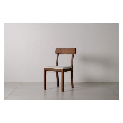 ふるさと納税 木工品・竹工品 北海道 東川町 SORIDOME chair 樹種:ウォールナット カラー:白 樹種:ウォールナット カラー:白