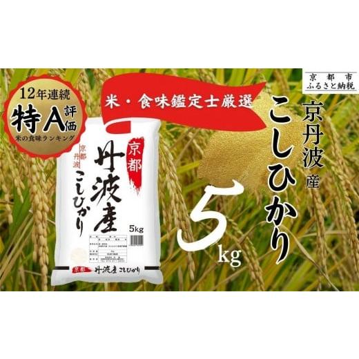 ふるさと納税 米 コシヒカリ 京都府 京都市 令和7年産 新米 京都丹波産 こしひかり 5kg 米食味鑑定士厳選 精米したてをお届け 京都伏見のお米問屋が精米 米 令…