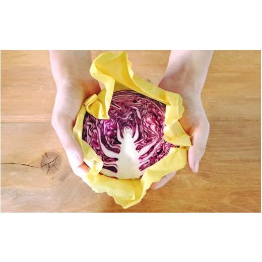 ふるさと納税 雑貨・日用品 京都府 亀岡市 aco wrap みつろう色×すおう色(茜染め) みつろうから作った天然ラップ aco wrap 2枚セット(S・M 各1) 日本製 …