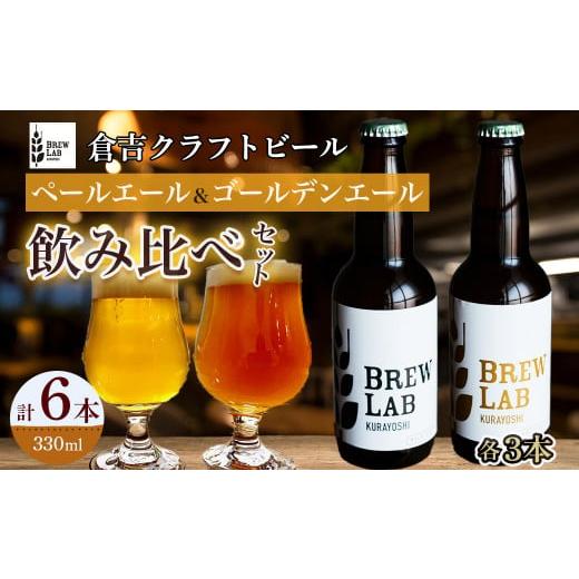 ふるさと納税 鳥取県 倉吉市 BREW LAB クラフトビール 6本セット ビール クラフトビール 地ビール ペールエール ゴールデンエール 鳥取県 倉吉市