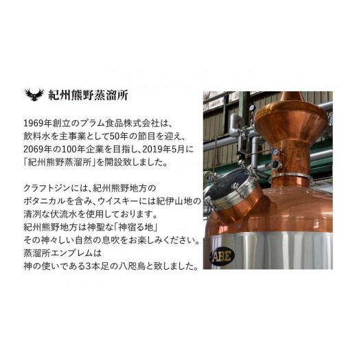 ふるさと納税 洋酒・リキュール類 和歌山県 九度山町 JAPANESE CRAFT GIN 熊野 2本仕かける 手工芸品ジン 紀州熊野蒸留所