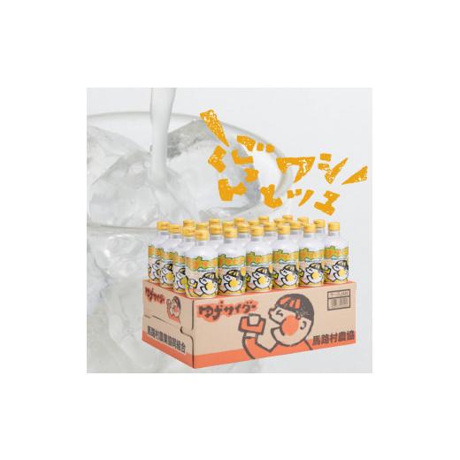 ふるさと納税 炭酸飲料 サイダー 高知県 馬路村 ゆずサイダー/280ml×24本入 2箱 高知県馬路村 ゆず 炭酸 ソーダ ギフト ドリンク ジュース お歳暮 お中元 母…