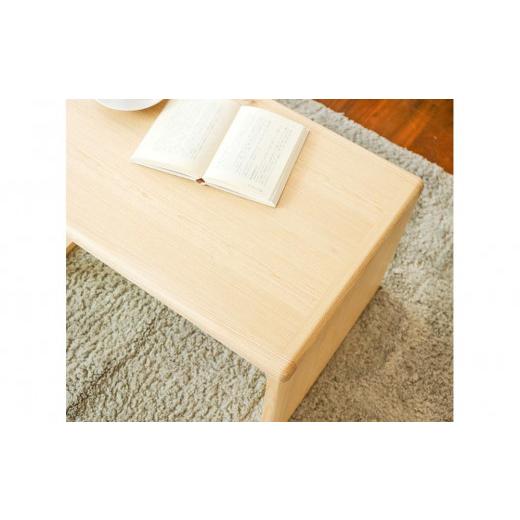 ふるさと納税 家具 テーブル 北海道 旭川市 旭川家具 WOW M.C side table(サイドテーブル) 国産 無垢 インテリア 木製 ナチュラル テーブル サイドテーブル ソ…_3