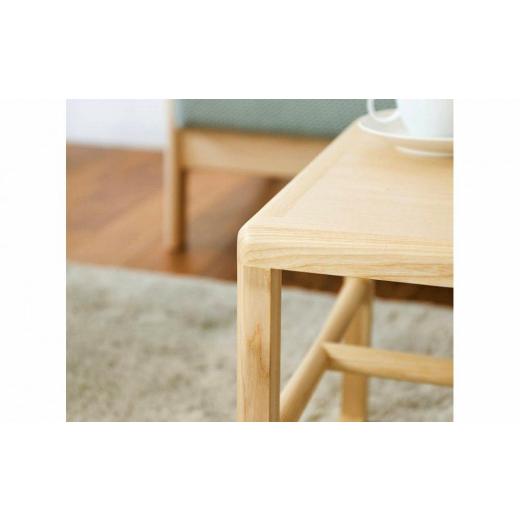 ふるさと納税 家具 テーブル 北海道 旭川市 旭川家具 WOW M.C side table(サイドテーブル) 国産 無垢 インテリア 木製 ナチュラル テーブル サイドテーブル ソ…_4