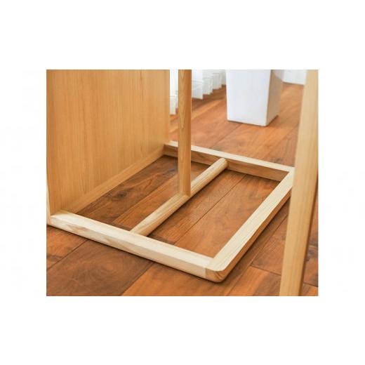 ふるさと納税 家具 テーブル 北海道 旭川市 旭川家具 WOW M.C side table(サイドテーブル) 国産 無垢 インテリア 木製 ナチュラル テーブル サイドテーブル ソ…_5