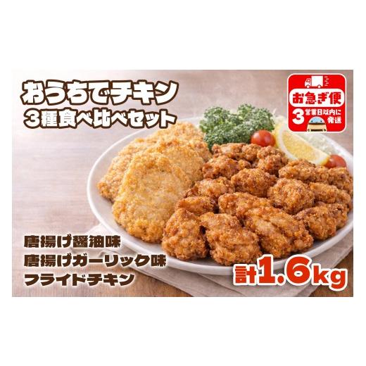 ふるさと納税 鶏肉 唐揚げ 鹿児島県 垂水市 A1-2167/おうちでチキンセット 計1.6kg