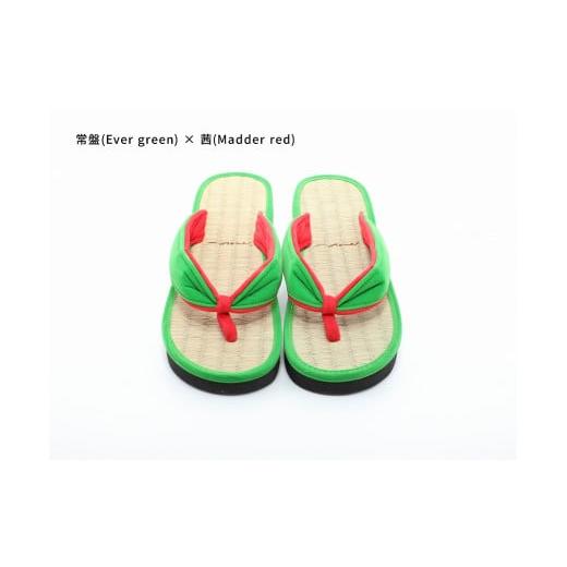 ふるさと納税 ファッション 下駄 和歌山県 白浜町 inoca SETTA WOMEN 常磐×茜 常磐×茜