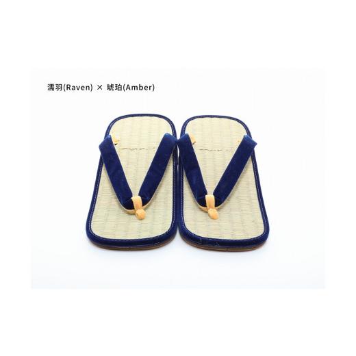 ふるさと納税 ファッション 下駄 和歌山県 白浜町 inoca SETTA OVERSEAS 濡羽×琥珀 濡羽×琥珀