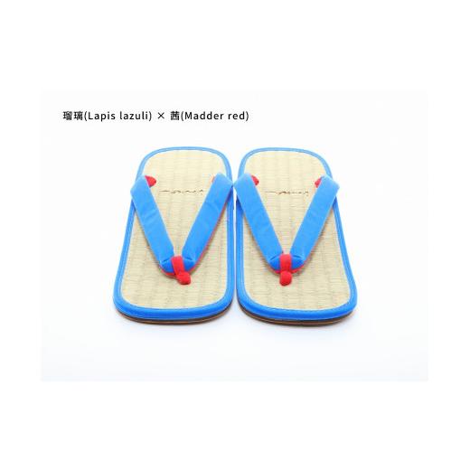 ふるさと納税 ファッション 下駄 和歌山県 白浜町 inoca SETTA OVERSEAS 瑠璃×茜 瑠璃×茜