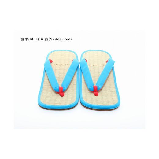 ふるさと納税 ファッション 下駄 和歌山県 白浜町 inoca SETTA OVERSEAS 露草×茜 露草×茜