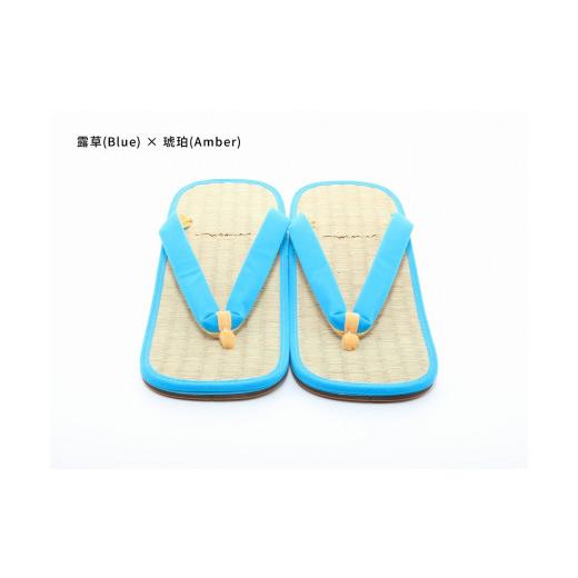 ふるさと納税 ファッション 下駄 和歌山県 白浜町 inoca SETTA OVERSEAS 露草×琥珀 露草×琥珀