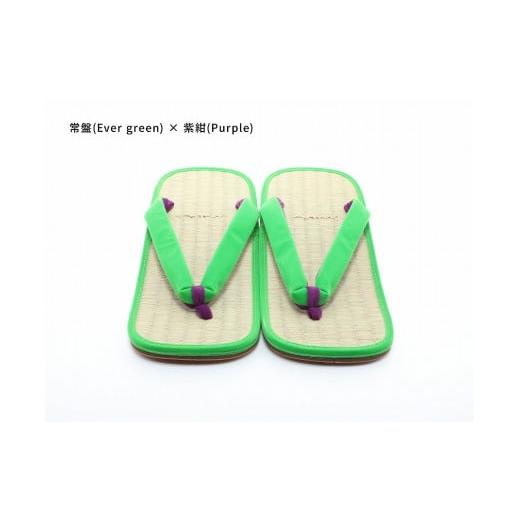 ふるさと納税 ファッション 下駄 和歌山県 白浜町 inoca SETTA OVERSEAS 常磐×紫紺 常磐×紫紺