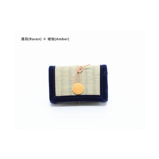 ふるさと納税 小物 和歌山県 白浜町 inoca CASE CARD 濡羽×琥珀 濡羽×琥珀