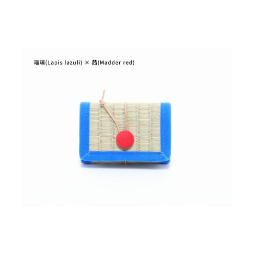 ふるさと納税 小物 和歌山県 白浜町 inoca CASE CARD 瑠璃×茜 瑠璃×茜