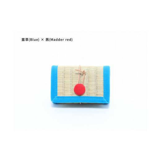 ふるさと納税 小物 和歌山県 白浜町 inoca CASE CARD 露草×茜 露草×茜