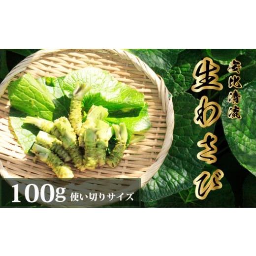 ふるさと納税 野菜類 薬味 岩手県 八幡平市 岩手県産 生わさび 使い切りサイズ 100g 安比清流山葵園 / 山葵 ワサビ わさび 薬味 国産 八幡平市産 産地直送 新…