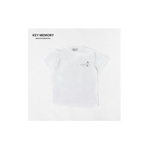 ふるさと納税 服 神奈川県 鎌倉市 《1》レディースL・メンズS〜M　サーフTシャツ　WHITE 《1》レディースL・メンズS〜M