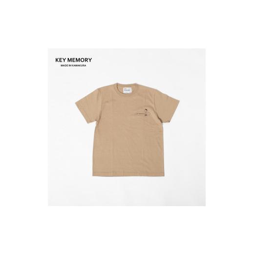ふるさと納税 服 神奈川県 鎌倉市 [2]メンズL サーフTシャツ BEIGE [2]メンズL