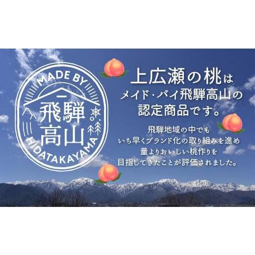 ふるさと納税 もも 岐阜県 高山市  先行受付 2026年8月発送 桃 飛騨もも 2kg 5〜6玉入り | もも モモ 飛騨高山 糖度 甘い 2キロ 果物 白鳳 昭和白桃 など 夏 …の画像