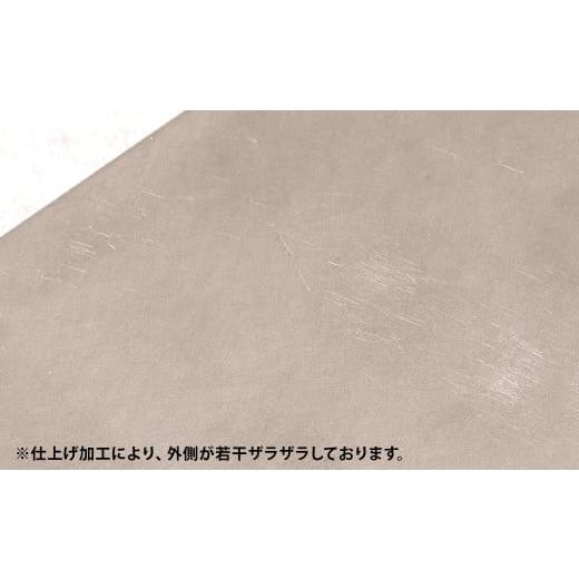 ふるさと納税 アウトドアグッズ 福岡県 北九州市 CGK ただの鉄板 ステンレス A5サイズ 21cm×14.8cm 厚み 4.0mm アウトドアの画像