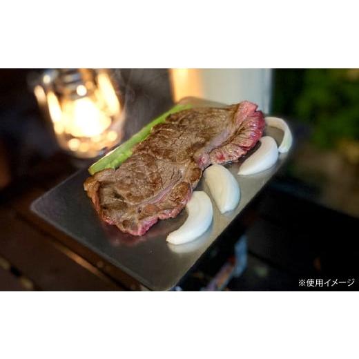 ふるさと納税 アウトドアグッズ 福岡県 北九州市 CGK ただの鉄板 ステンレス A5サイズ 21cm×14.8cm 厚み 4.0mm アウトドアの画像