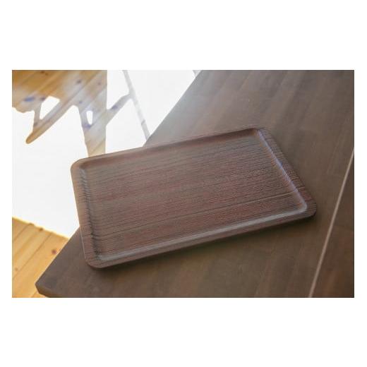 ふるさと納税 木工品・竹工品 茨城県 結城市 桐トレー 赤 桐タンスのヤマキヤ [30日以内に出荷予定(土日祝除く)]茨城県 結城市 工芸品 桐 おぼん トレー イ…