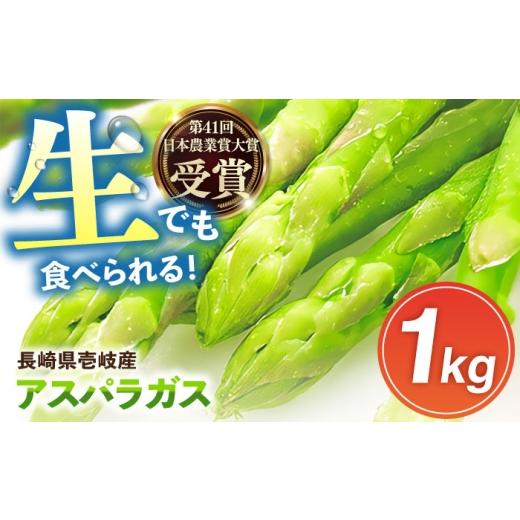 ふるさと納税 野菜類 アスパラガス 長崎県 壱岐市 壱岐産 アスパラガス 1kg(L~2Lサイズ)[壱岐市] 壱岐市農業協同組合 JBO004 甘さ広がる春の味覚 アスパラ…