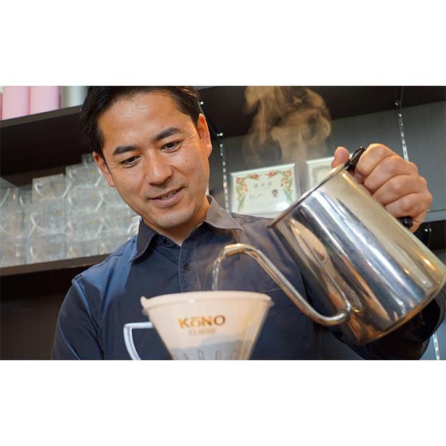 ふるさと納税 千葉県 酒々井町 トップスペシャルティ珈琲 「豆のまま」300ｇ＋ コーノ式名門ドリッパーセット2人用【Bセット】 豆のまま コーノ式名門ドリッパーセット2人用