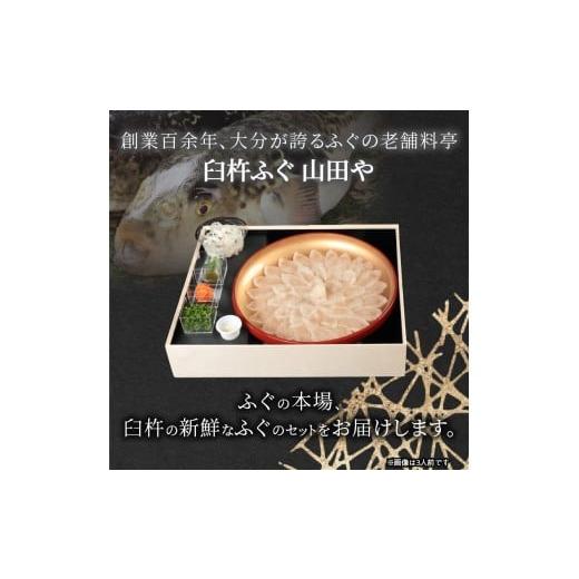 ふるさと納税 フグ 大分県 大分市 臼杵ふぐ山田や　ふぐ刺身セット　2人前 ふぐ 刺身 セット 新鮮 薬味付 大分県 とらふぐ ふぐ料理 冷蔵 本場 老舗 料亭 贅沢…_2