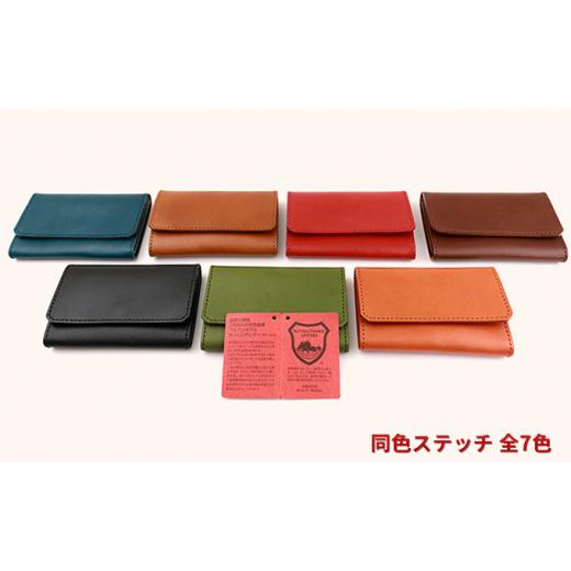 家具・装飾品 奈良県 大和郡山市 Native Creation カードケース 2種類から選べるステッチ NC3769 栃木レザー 色違いステッチ BEIGE 【珠】 No.5990-5026…