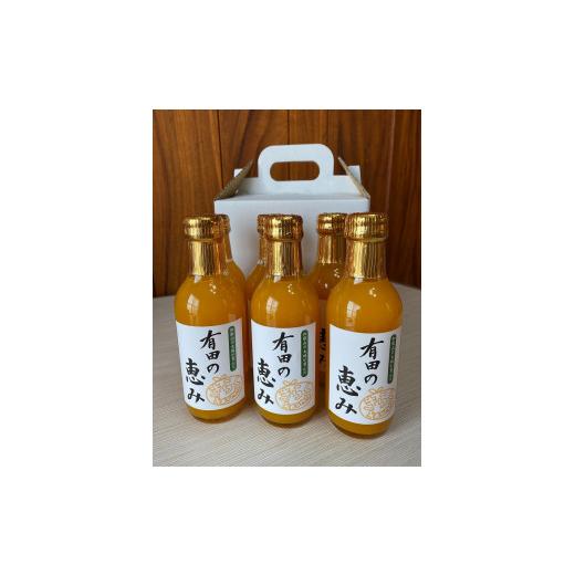 ふるさと納税 果汁飲料 みかん 和歌山県 有田川町 みかんジュース 有田の恵み200ml×6本